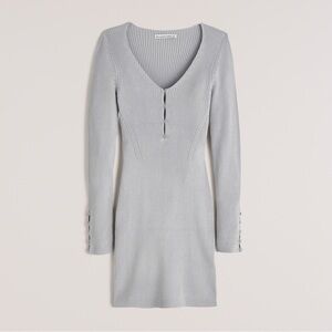 Abercrombie & Fitch Ribbed Sweater Dress